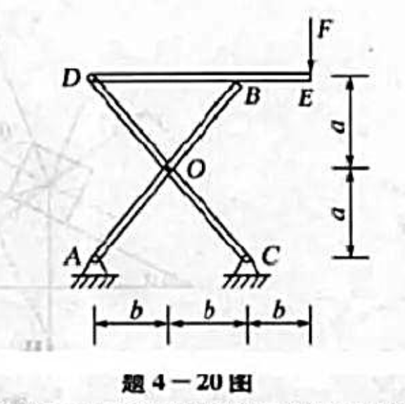 图示结构由ab,cd,de三个杆件组成.