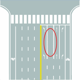 锯齿交通线路标志图图片
