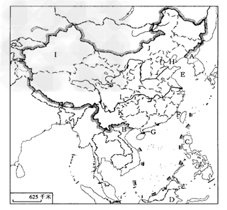 中国轮廓图邻国图片