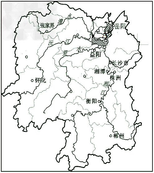 阅读湖南省地图,回答下列问题:(1)图中a湖泊是