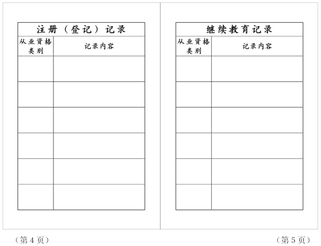 道路运输从业人员从业资格纸质证书式样
